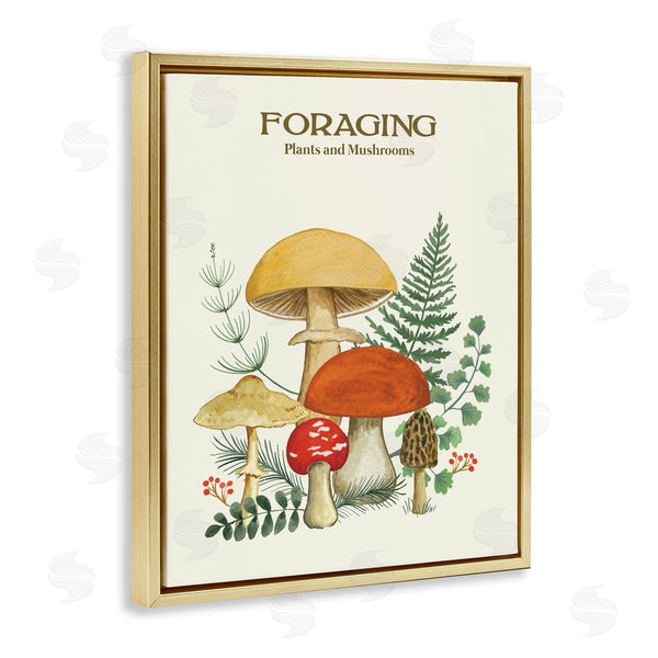 Stupell Industries Sharon Lee | Vintage Foraging Mushrooms