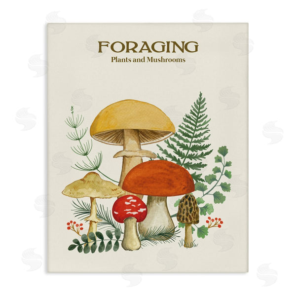 stupell industries Sharon Lee | Vintage Foraging Mushrooms