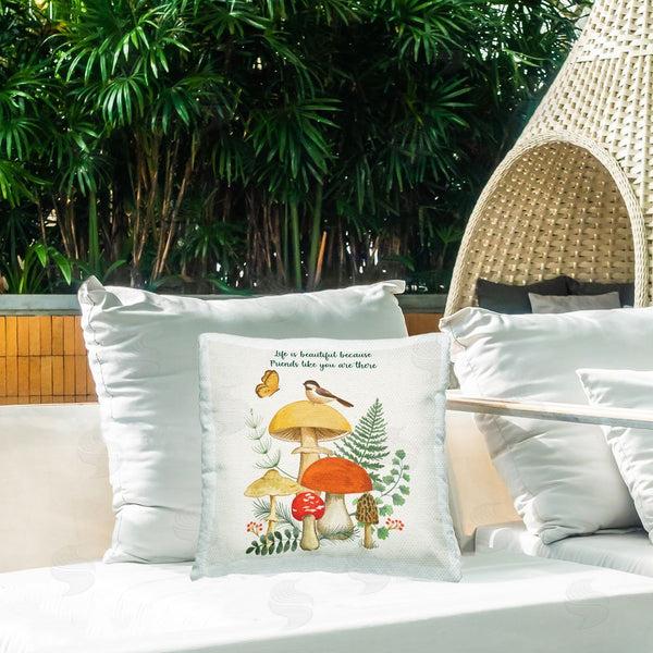 Stupell Industries Sharon Lee | Vintage Life Is Beautiful Printed Throw Pillow