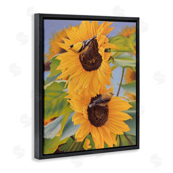 Stupell Industries Shawn Gould | Yellow Bird & Sunflowers Wall Art