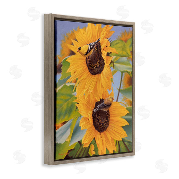 Stupell Industries Shawn Gould | Yellow Bird & Sunflowers Wall Art