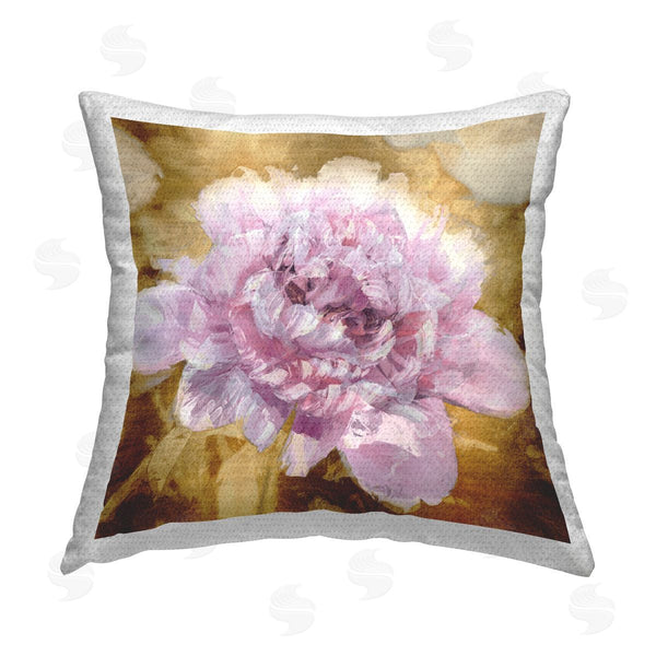 Stupell Industries Shawna Sullivan | Abstract Pink Rose Printed Throw Pillow