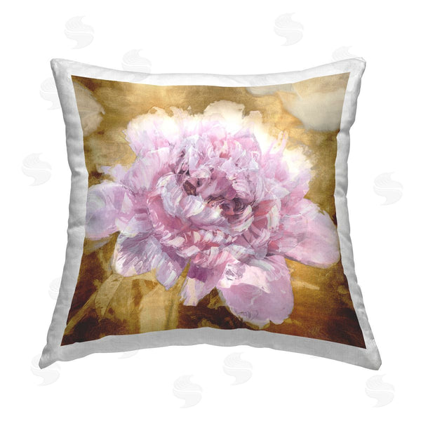 stupell industries Shawna Sullivan | Abstract Pink Rose Printed Throw Pillow