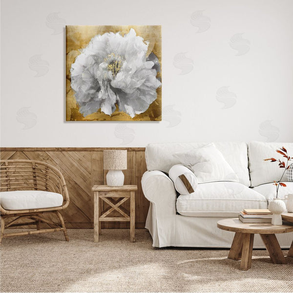 Stupell Industries Shawna Sullivan | Blushing Peony Flower Modern Blossoming Floral Photography Wall Art