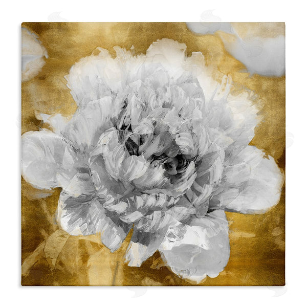 stupell industries Shawna Sullivan | Muted Peony Floral Blossoming Glam Flower Painting Wall Art