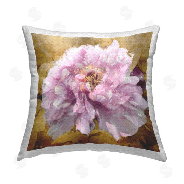 Stupell Industries Shawna Sullivan | Pink Abstract Carnation Printed Throw Pillow