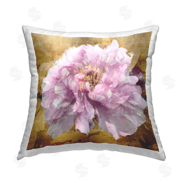 stupell industries Shawna Sullivan | Pink Abstract Carnation Printed Throw Pillow