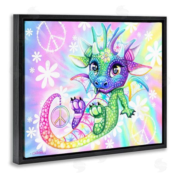 Stupell Industries Sheena Pike | Groovy Dragon Pattern Wall Art