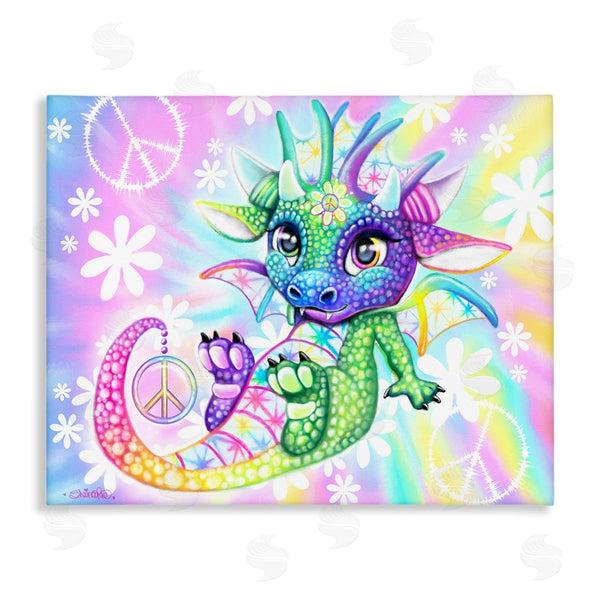 stupell industries Sheena Pike | Groovy Dragon Pattern Wall Art