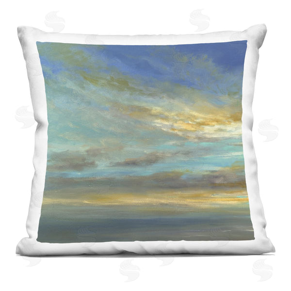 stupell industries Sheila Finch | Sunlit October Sky Printed Throw Pillow