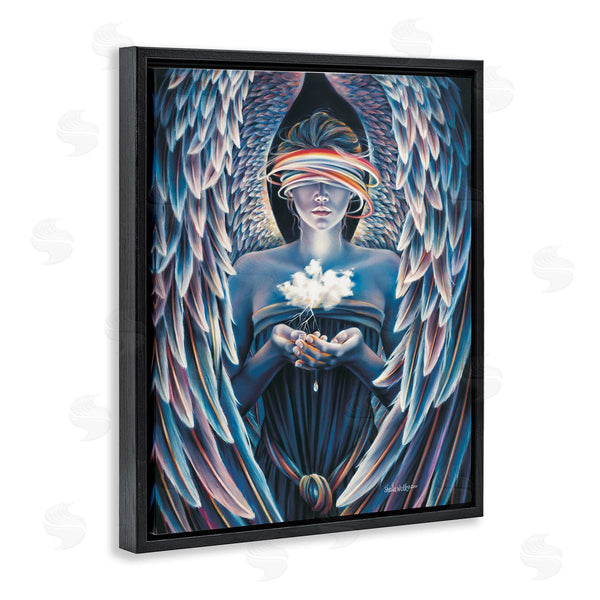 Stupell Industries Sheila Wolk | Surreal Angel Holding Cloud Wall Art