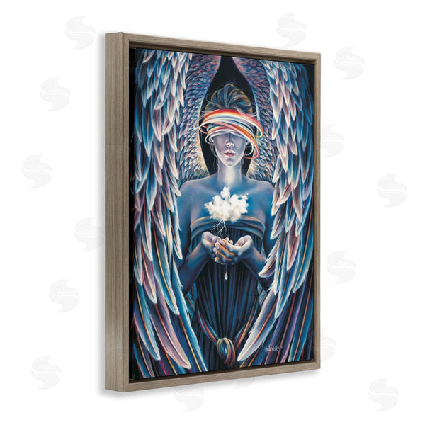 Stupell Industries Sheila Wolk | Surreal Angel Holding Cloud Wall Art
