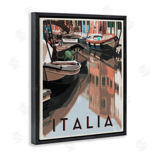 Stupell Industries Shelley Lake | Italia Canal Poster Wall Art