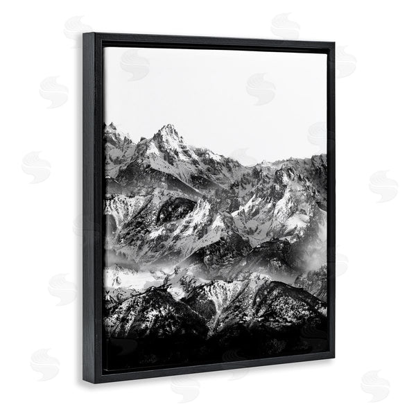 Stupell Industries Shelley Lake | Jutting Mountain Peaks Wall Art