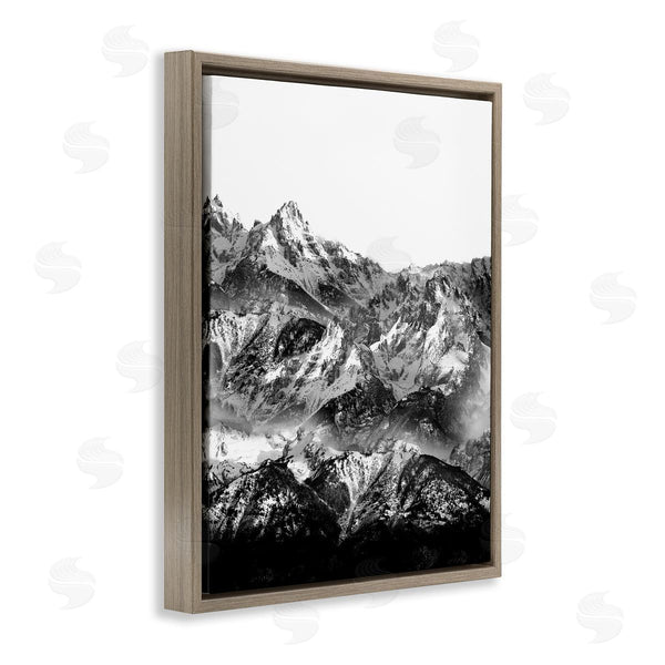 Stupell Industries Shelley Lake | Jutting Mountain Peaks Wall Art
