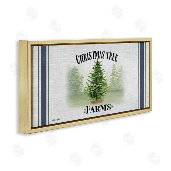 Stupell Industries Sheri Hart | Charming Christmas Tree Forest Wall Art