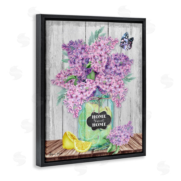 Stupell Industries Sheri Hart | Home Sweet Home Lilac Flowers