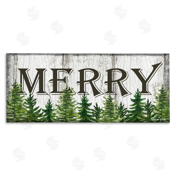 stupell industries Sheri Hart | Merry Rustic Winter Forest