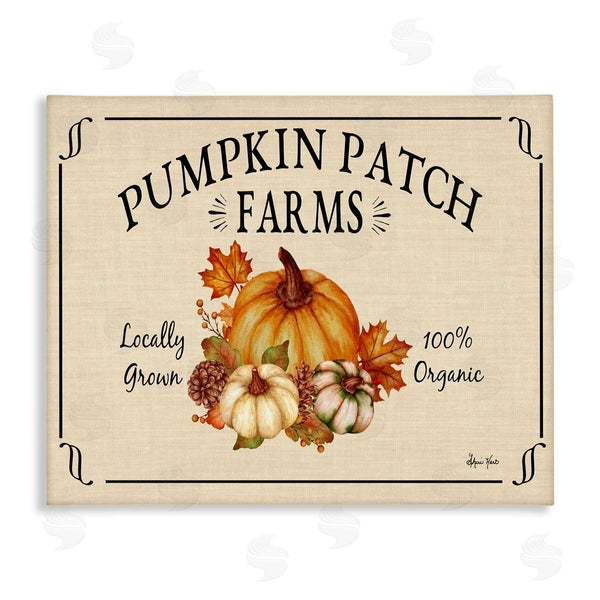 stupell industries Sheri Hart | Traditional Pumpkin Patch Farm Sign