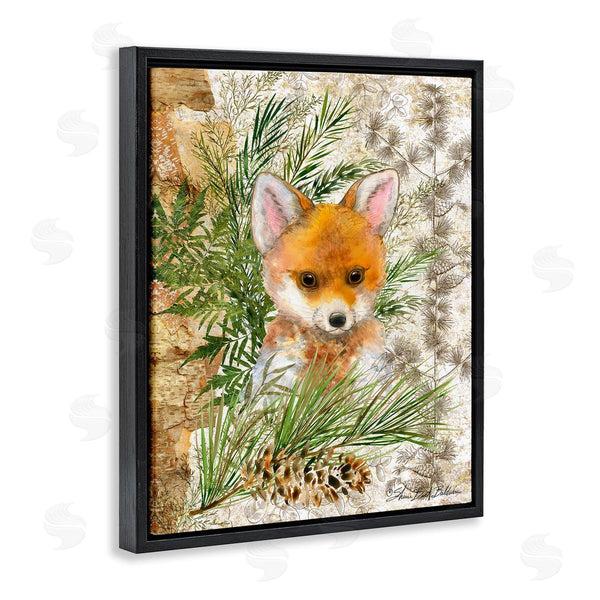 Stupell Industries Sherri Buck Baldwin | Baby Fox In Fern Forest