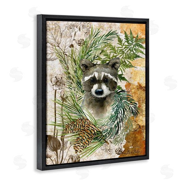 Stupell Industries Sherri Buck Baldwin | Baby Raccoon In Fern Forest