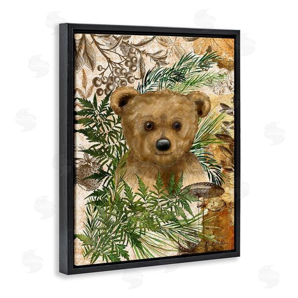 Stupell Industries Sherri Buck Baldwin | Bear Cub In Fern Forest