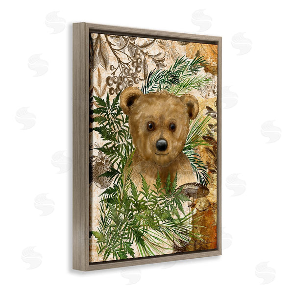 Stupell Industries Sherri Buck Baldwin | Bear Cub In Fern Forest