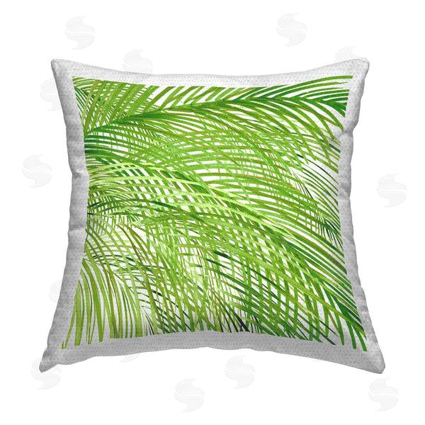 Stupell Industries Sherri Buck Baldwin | Botanical Palms Pattern Printed Throw Pillow