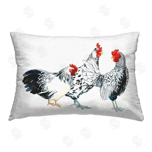 Stupell Industries Sherri Buck Baldwin | Minimal Farmhouse Hens