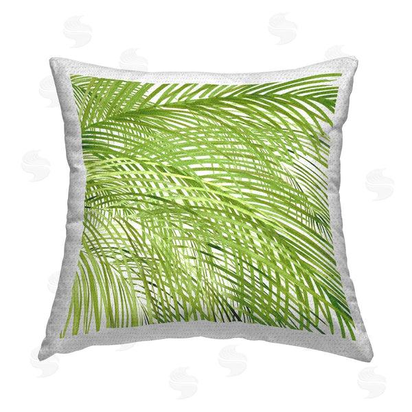 Stupell Industries Sherri Buck Baldwin | Palm Fronds Pattern Printed Throw Pillow