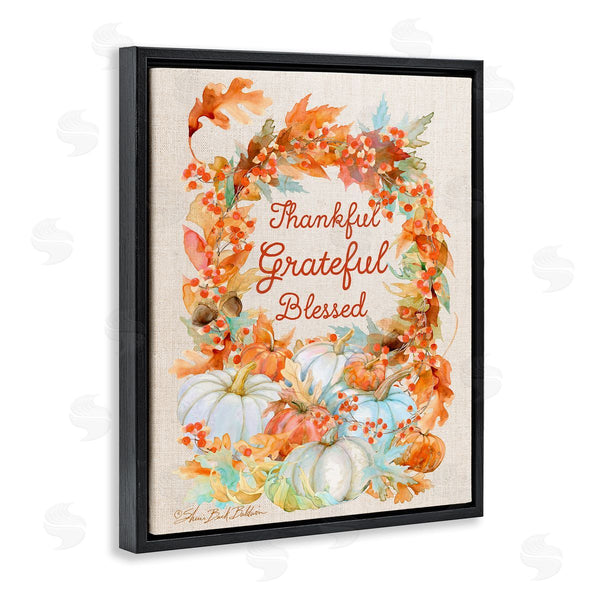 Stupell Industries Sherri Buck Baldwin | Thankful Grateful Blessed Autumn Harvest
