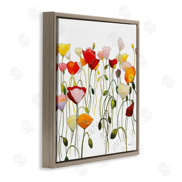 Stupell Industries Shirley Novak | Modern Poppies Abstraction