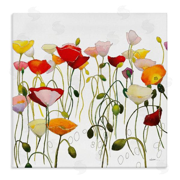 stupell industries Shirley Novak | Modern Poppies Abstraction