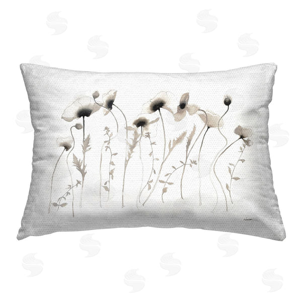 Stupell Industries Shirley Novak | White Poppy Sprigs