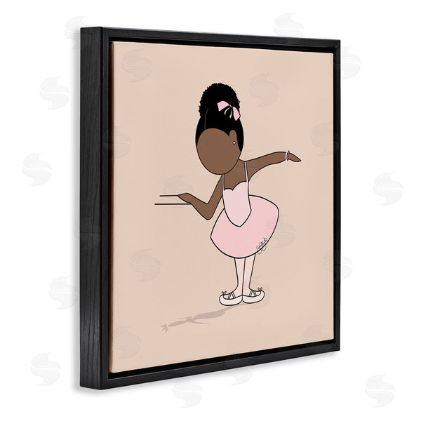Stupell Industries Sierra Siler | Graceful Ballerina Portrait