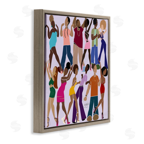 Stupell Industries Sierra Siler | Peace Fashion & Dancing