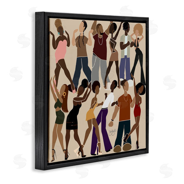 Stupell Industries Sierra Siler | Peace & Rhythm Dancers