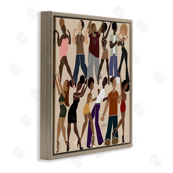 Stupell Industries Sierra Siler | Peace & Rhythm Dancers