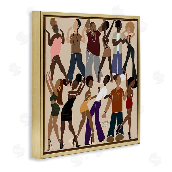 Stupell Industries Sierra Siler | Peace & Rhythm Dancers