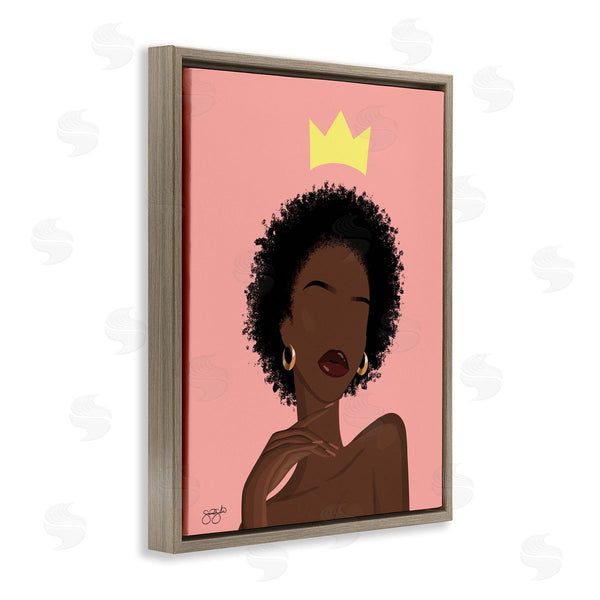 Stupell Industries Sierra Siler | Pink Aliza Portrait