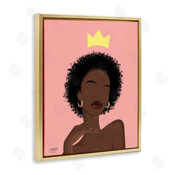 Stupell Industries Sierra Siler | Pink Aliza Portrait