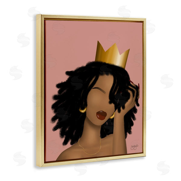 Stupell Industries Sierra Siler | Pink Reina Portrait