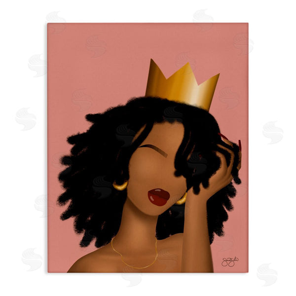stupell industries Sierra Siler | Pink Reina Portrait