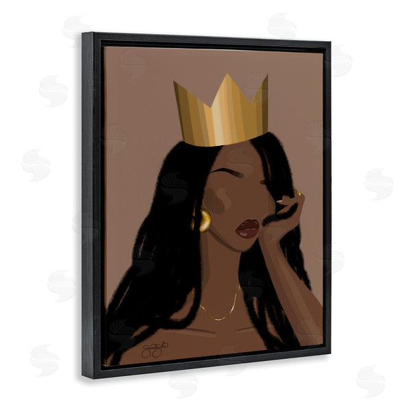 Stupell Industries Sierra Siler | Regal Crowned Woman