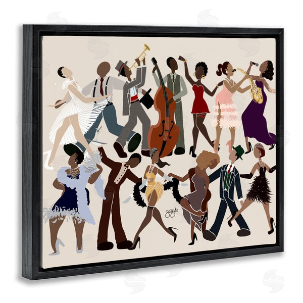 Stupell Industries Sierra Siler | Rhythm Jazz Dancers