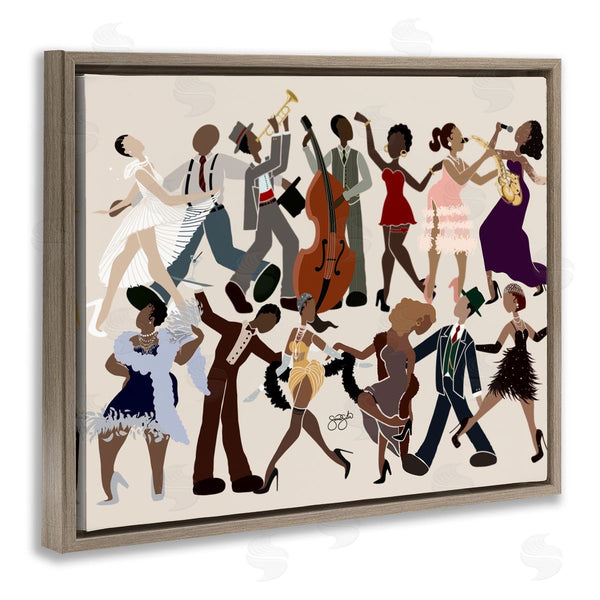 Stupell Industries Sierra Siler | Rhythm Jazz Dancers