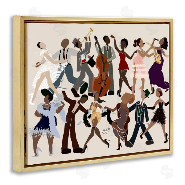Stupell Industries Sierra Siler | Rhythm Jazz Dancers
