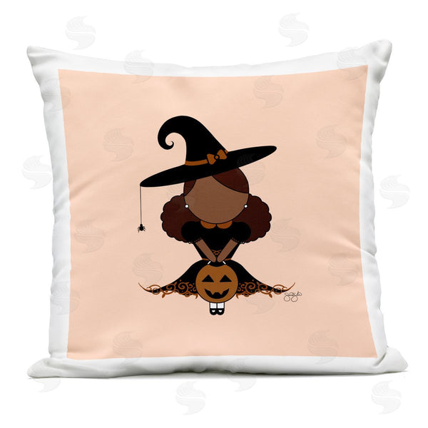Stupell Industries Sierra Siler | Trick Or Treat Witch Printed Throw Pillow