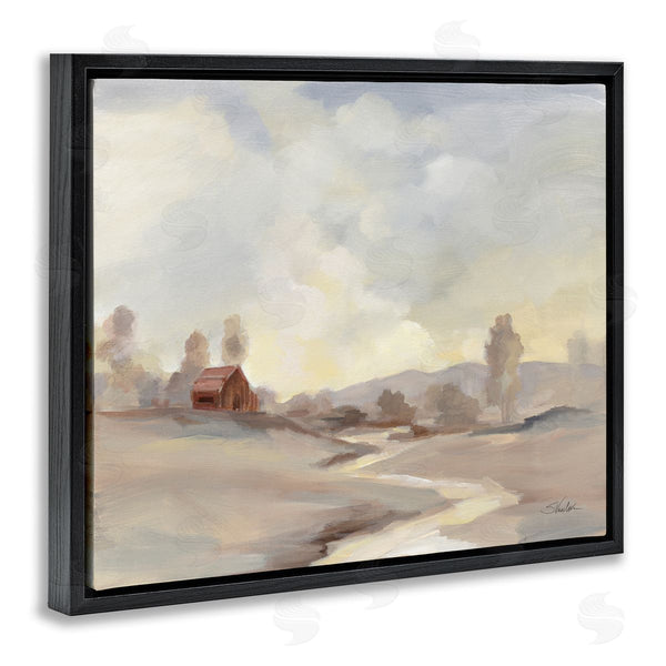 Stupell Industries Silvia Vassileva | Abstract Cabin Landscape Wall Art