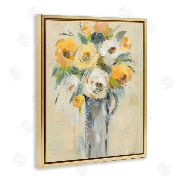 Stupell Industries Silvia Vassileva | Abstract Flowers In Jug